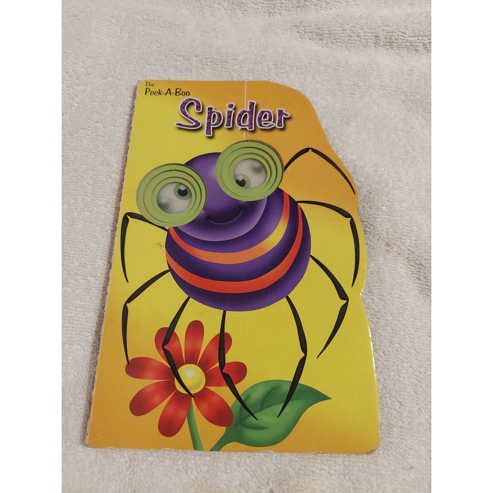 The Peek-A-Boo Spider Board Book The Clever Factory 2007 Kids Childrens Story